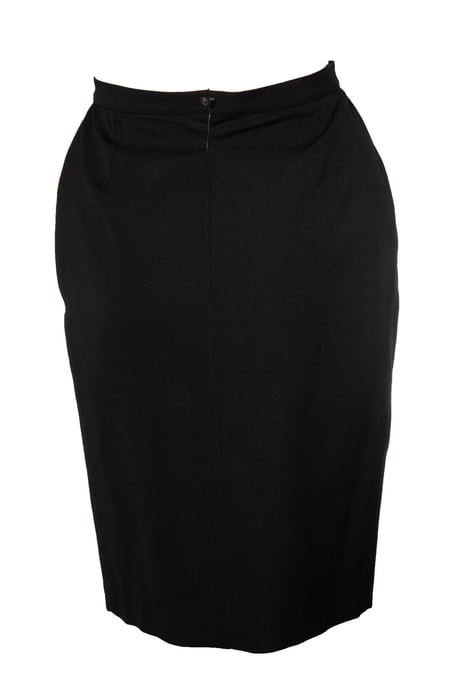 Thierry Mugler, minirok met transparante details - Image 3