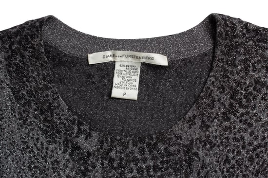 Diane von Furstenberg, Luipaard lurex top - Image 6