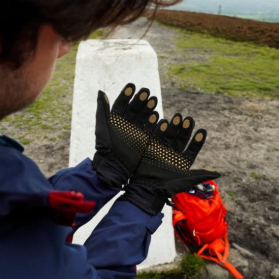 Heren Friktion Handschoenen Waterdichte Buitenhandschoenen Met Antislip Gedrukt Palm - Image 3