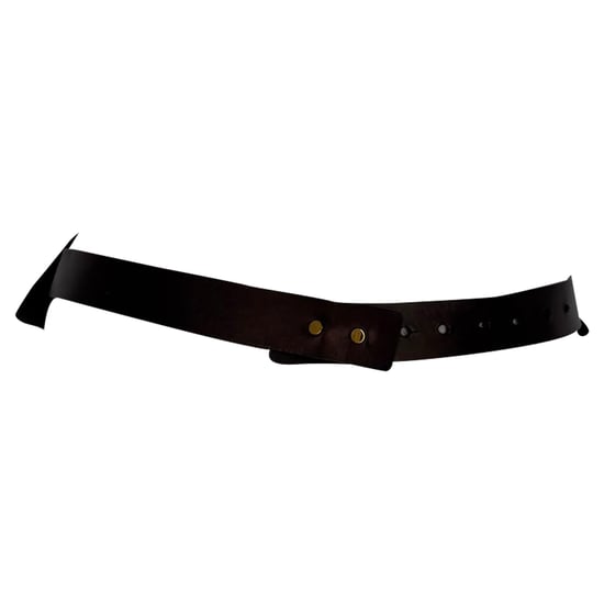 Saint Laurent Paris Schilderriem in Bruin Leer - Image 3
