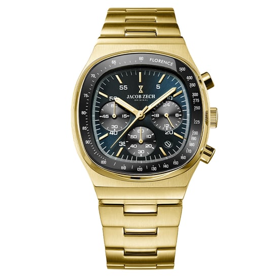 Jacob Zech Horloge Florence Goud - Image 1