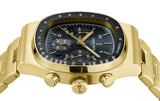 Jacob Zech Horloge Florence Goud - Image 2
