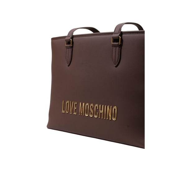 Love Moschino Bruine Polyethyleen Handtas - Image 4