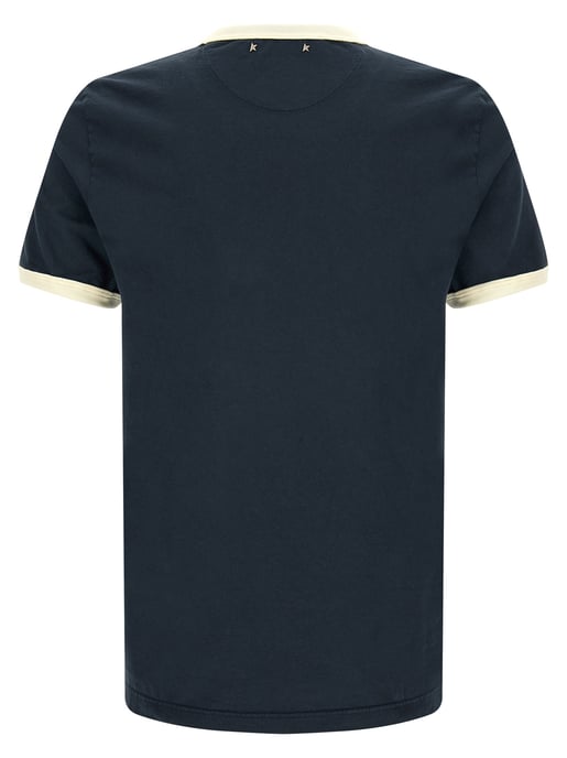 Golden Goose Blauwe Katoenen T-Shirt - Image 2