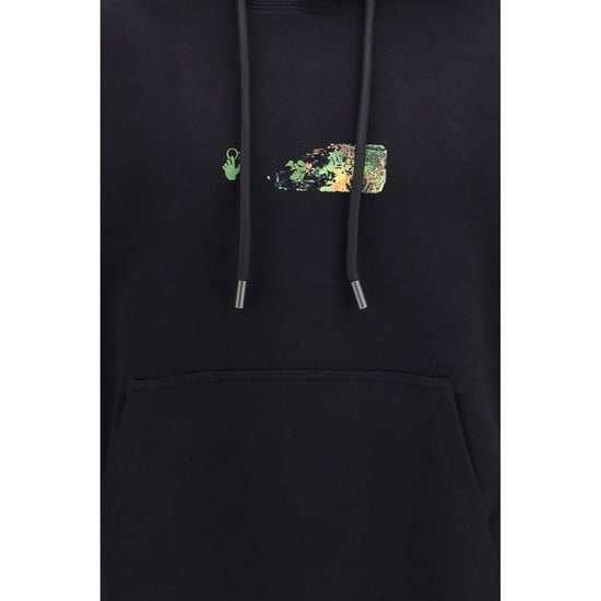 Off-White Zwarte Katoenen Sweatshirt - Image 3