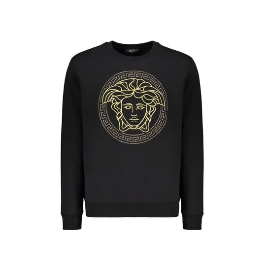 Versace Zwarte Katoenen Sweater - Image 1