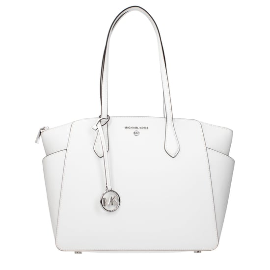 Michael Kors Witte Leren Schoudertas - Image 1