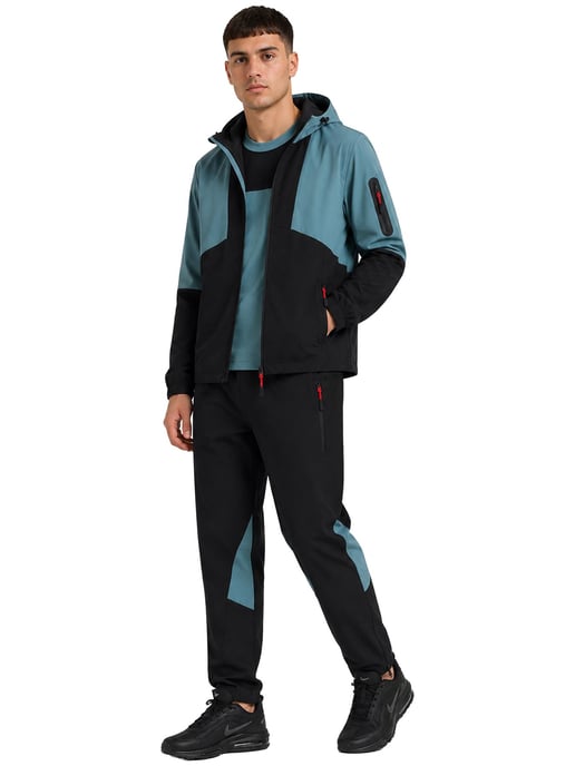 Kruze | Heren Geweven 3-delige Set - Jas/T-Shirt/Broek - Image 3