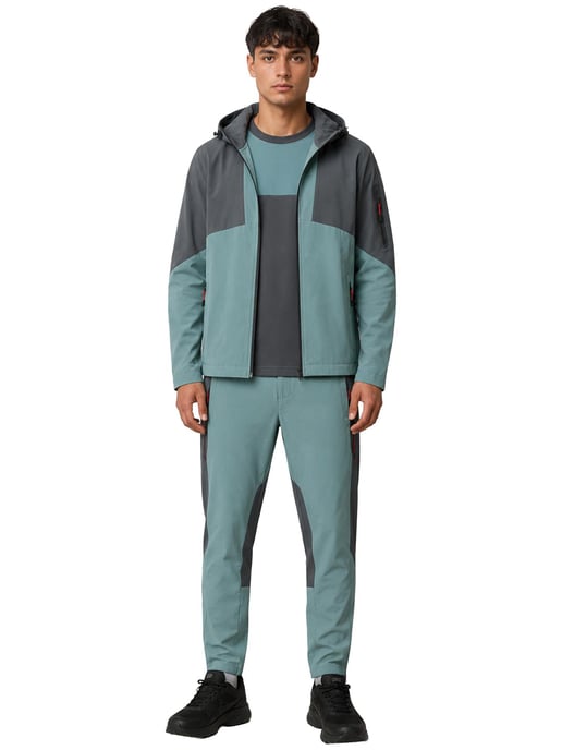Kruze | Heren Geweven 3-delige Set - Jas/T-Shirt/Broek - Image 1