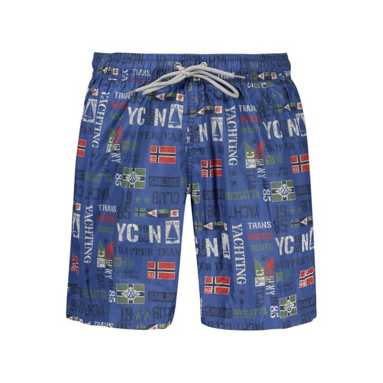 Noorwegen 1963 Blauw Polyester Heren Zwemkleding - Image 1