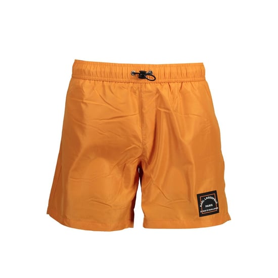 Karl Lagerfeld Arancione Polyester Heren Zwemshort - Image 1