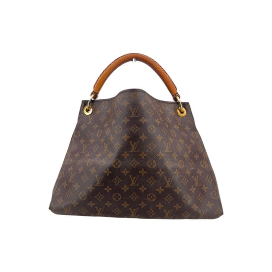 Louis Vuitton stoffen draagtas in artistieke stijl - Image 3