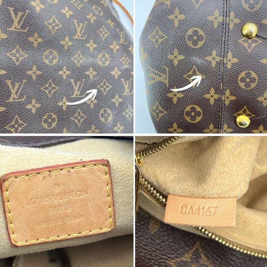 Louis Vuitton stoffen draagtas in artistieke stijl - Image 5