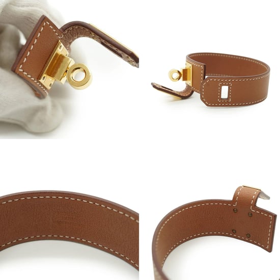 Hermes leren armband Kelly - Image 3