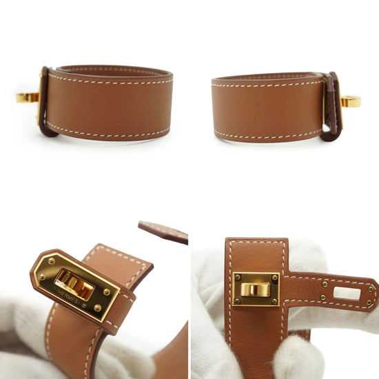 Hermes leren armband Kelly - Image 4