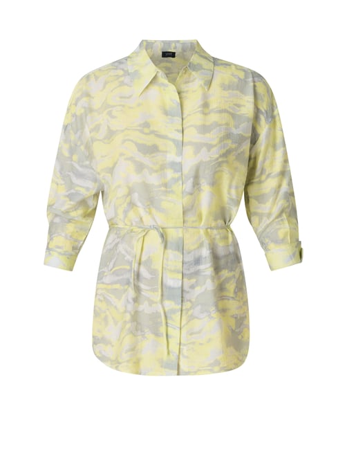 YEST CURVE Una Tops - Soft Grey/Multi Colo - Image 1