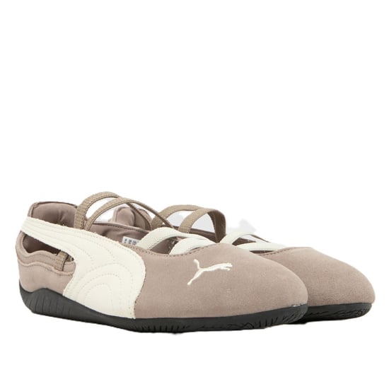 Puma Speedcat Ballet SD Suède Dames Muismuis Grijs/Zwart Schoenen - Image 1