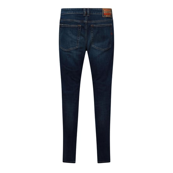 Men's Diesel 1979 Sleenker Skinny Jeans in Blue Denim - Image 2