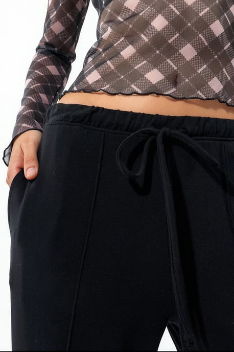 Vrouwen Flared Jersey Joggers - Image 4