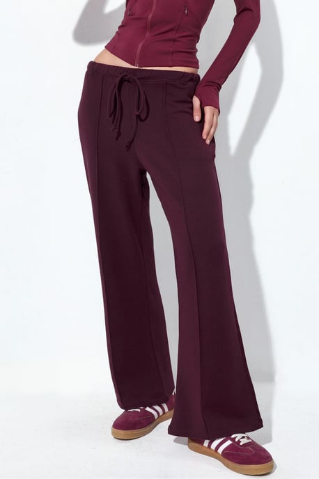 Vrouwen Flared Jersey Joggers - Image 1