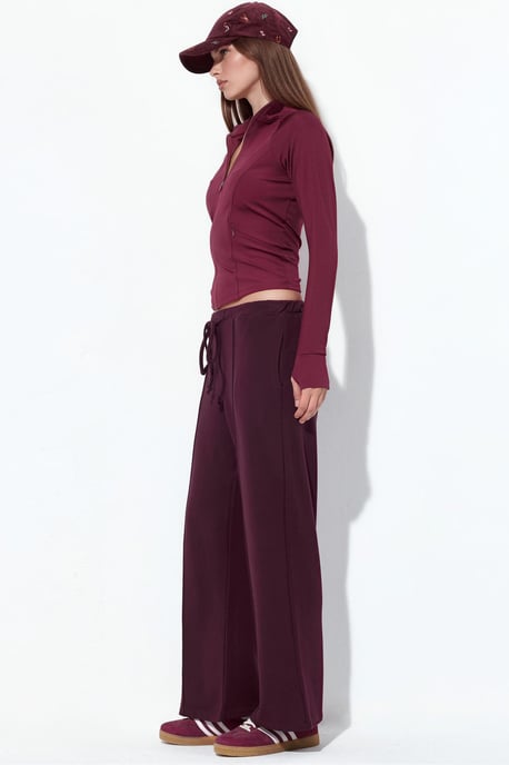 Vrouwen Flared Jersey Joggers - Image 2