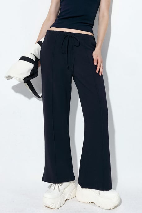 Dames Flare-leg Jersey Joggers - Image 1