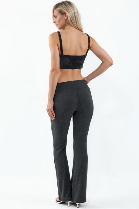 Hoog-getailleerde Flared Leggings - Image 3