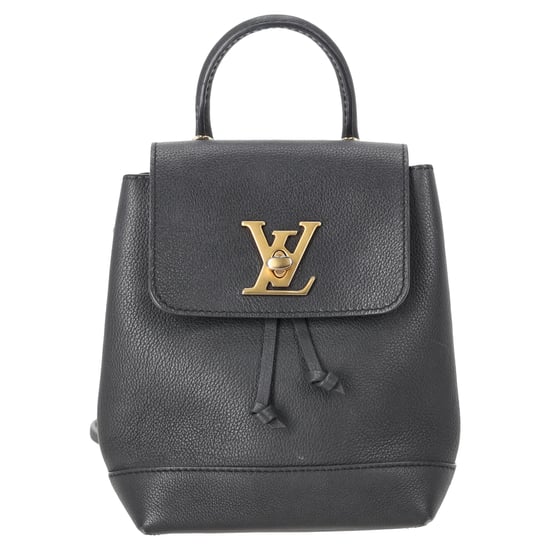 Louis Vuitton LV Mini Lockme rugzak in zwart leer - Image 1