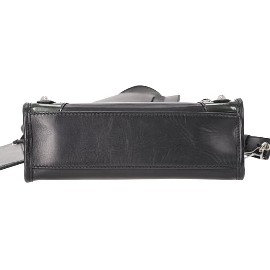 Balenciaga Holiday Mini City Giant Studs tas in zwart kalfsleer - Image 5