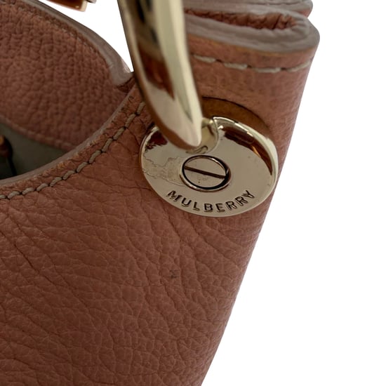 Mulberry Freya Hobo-tas in roze leer - Image 5