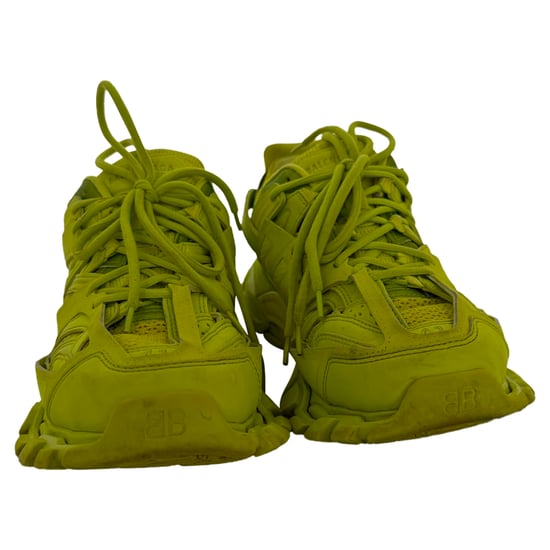 Balenciaga Track sneakers in neongeel polyurethaan - Image 3