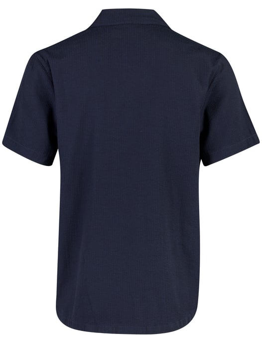 Hugo Boss BOSS Black overhemd donkerblauw structuur - Image 2