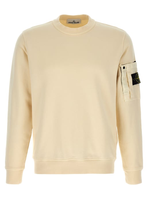 Stone Island Beige Katoenen Sweatshirt - Image 1