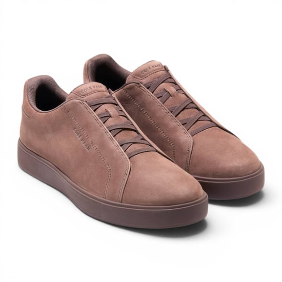 Cole Haan GrandPro Luxe Mile Trainer Bruine Nubuck Sneakers voor heren - C44437 - Image 3
