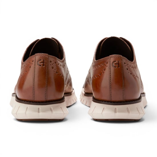 Cole Haan ZeroGrand Wingtip Oxford Trainer Bruine Leren Sneakers voor Heren - C39602 - Image 5