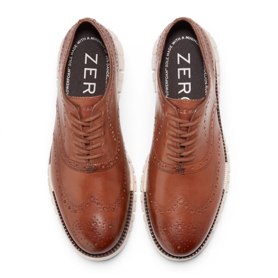 Cole Haan ZeroGrand Wingtip Oxford Trainer Bruine Leren Sneakers voor Heren - C39602 - Image 6