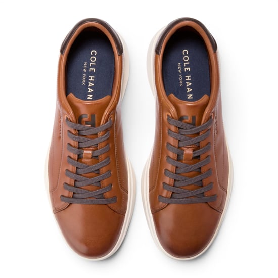 Cole Haan GrandPro Luxe Mile Trainer voor heren bruine leren sneakers - C42753 - Image 6