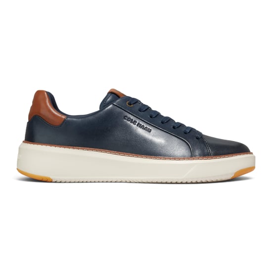 Cole Haan GrandPro Luxe Mile Trainer Blauwe Leren Sneakers voor Heren - C37158 - Image 1