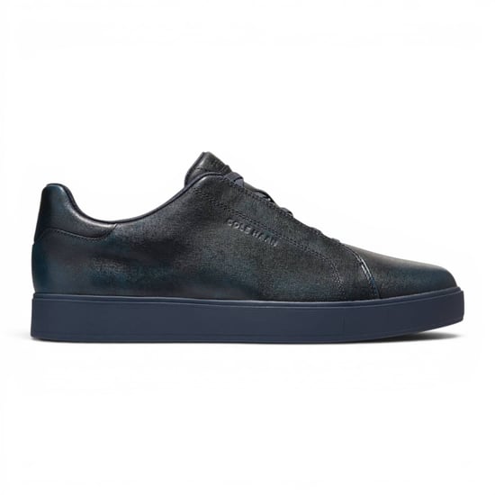 Cole Haan GrandPro Luxe Mile Trainer voor heren Blauwe Leren Sneakers - C44436 - Image 1