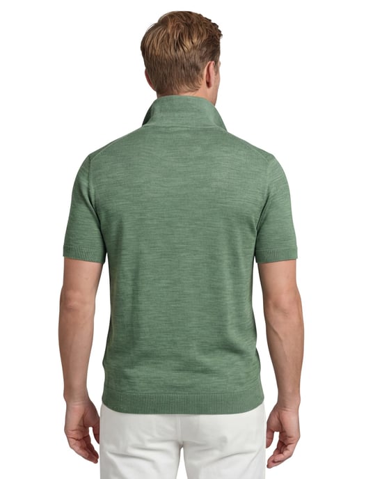 Gant sunfaded polo v-hals groen katoen - Image 2