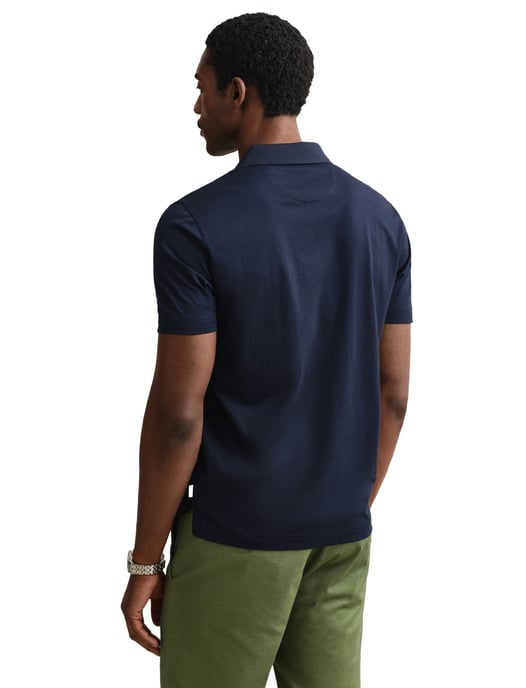 polo Gant donkerblauw korte mouw - Image 2
