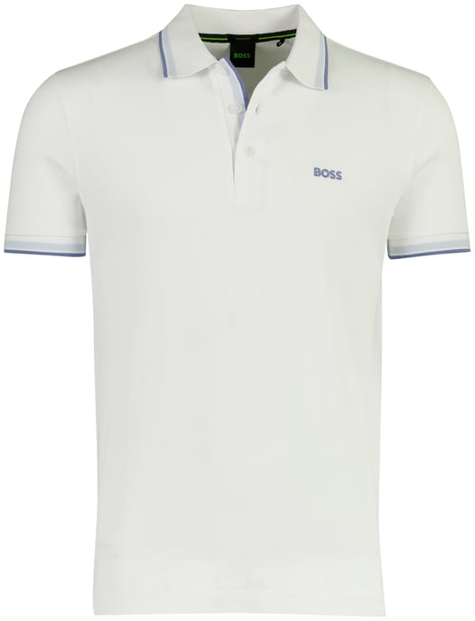 Poloshirt BOSS Green Paddy Regular Fit wit 3 knoops - Image 1