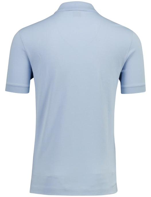 Lichtblauw pique poloshirt Boss Black Pallas korte mouwen - Image 2