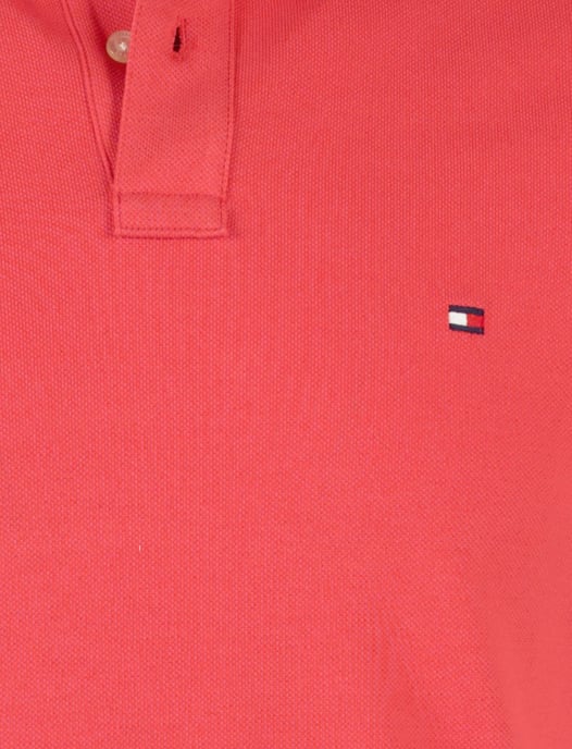 Poloshirt tommy hilfiger regular fit rood - Image 3