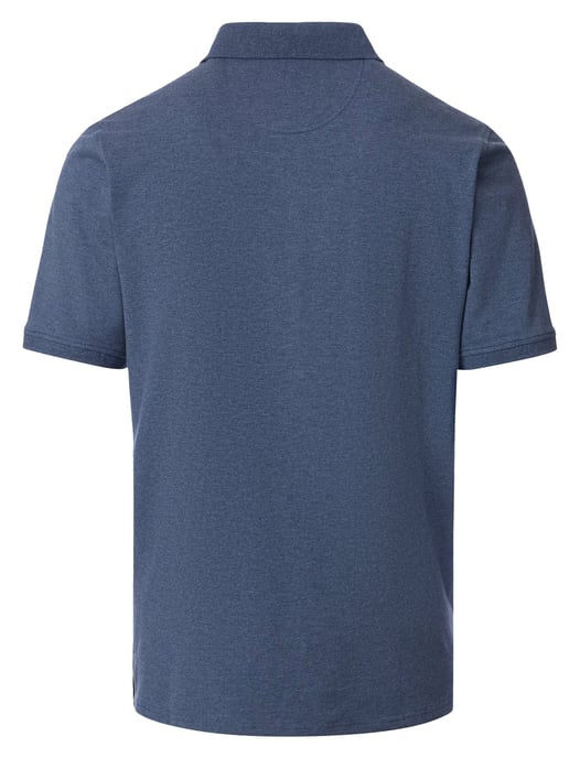 blauw polo normale fit Casa Moda korte mouw 2-knoops - Image 2