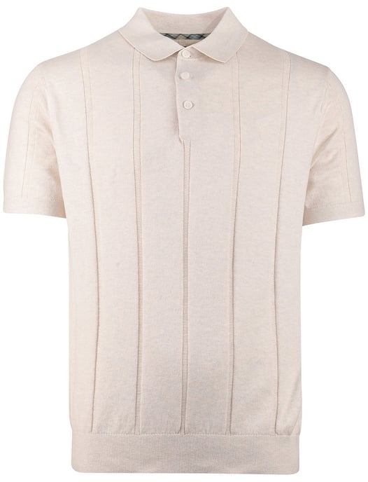 Polo Barbour crème normale fit strepen 3 knoopjes - Image 3