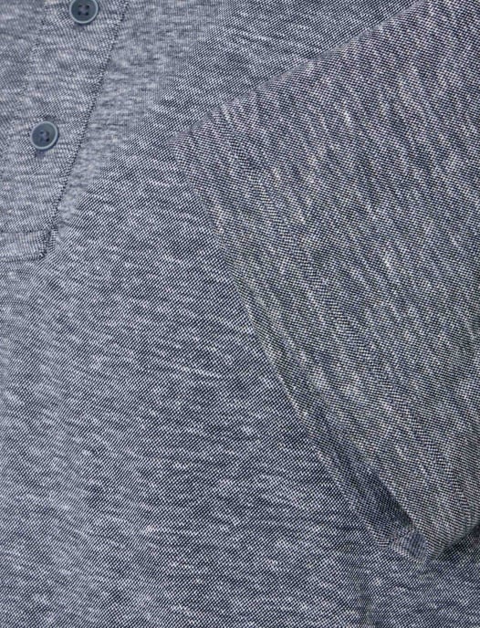 Casa Moda polo donkerblauw melange gemêleerd - Image 4