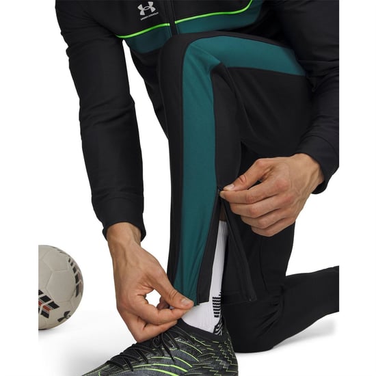 Men's Under Armour Tracksuit in Black/White - Image 3