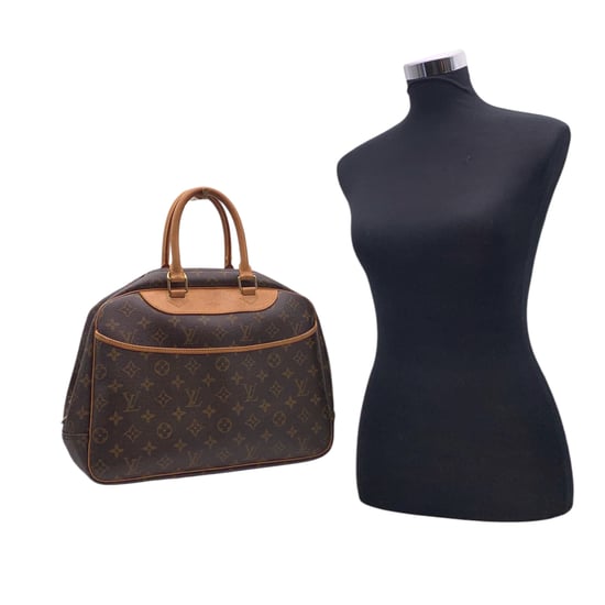 Louis Vuitton Vintage Stoffen Handtas Deauville - Image 3