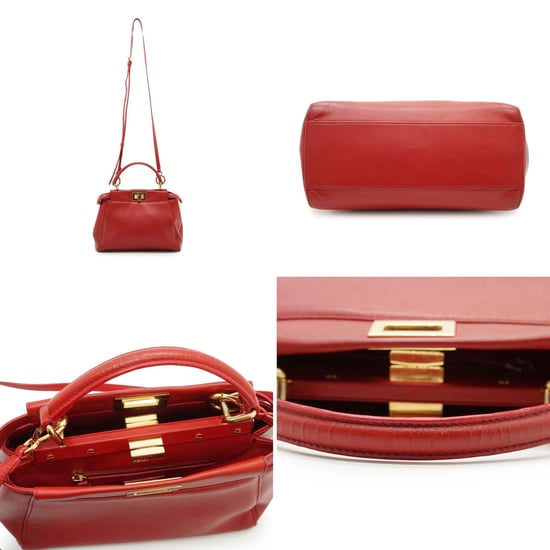 Fendi leren handtas Peekaboo - Image 5